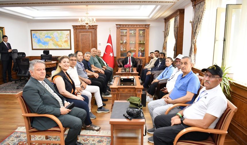 TİGAD Heyetinden Vali Demiryürek’e Ziyaret