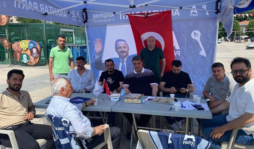 Anahtar Parti Kırşehir’de Üye Kayıtlarına Yoğun İlgi