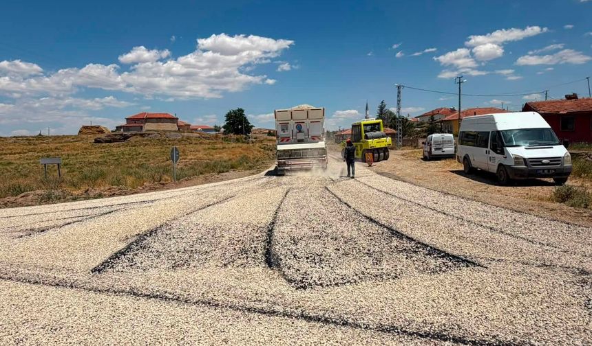 Mucur'da 7 Kilometrelik Yol Hizmete Açıldı
