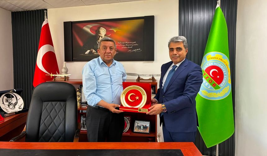 Tarım Camiasından Vali Yardımcısı Çetinkaya'ya Teşekkür