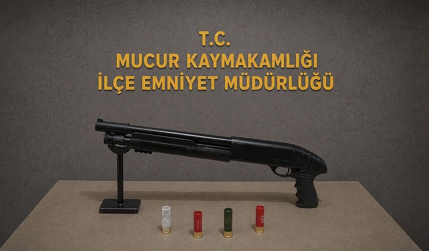 Mucur’da Asayiş Ekiplerinden Kaçamadılar: Ruhsatsız Tüfekler Ele Geçirildi
