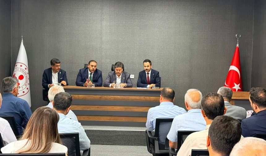 Çiçekdağı’nda Yatırımlar ve Hizmetler Masaya Yatırıldı