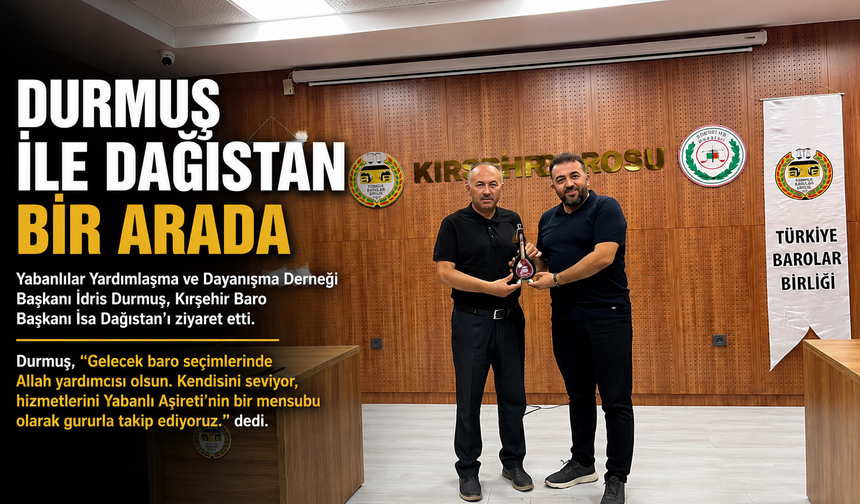 Durmuş'tan Dağıstan'a Destek Ziyareti