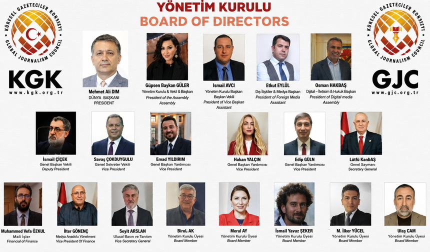 KGK'da Yeni Yönetim Göreve Başladı