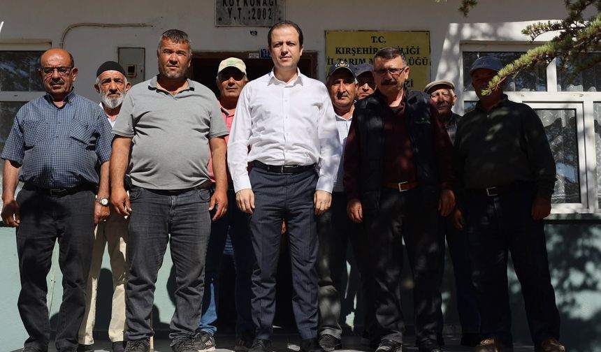 Engin Tok, Benzer Köyü'nde Vatandaşlarla Buluştu