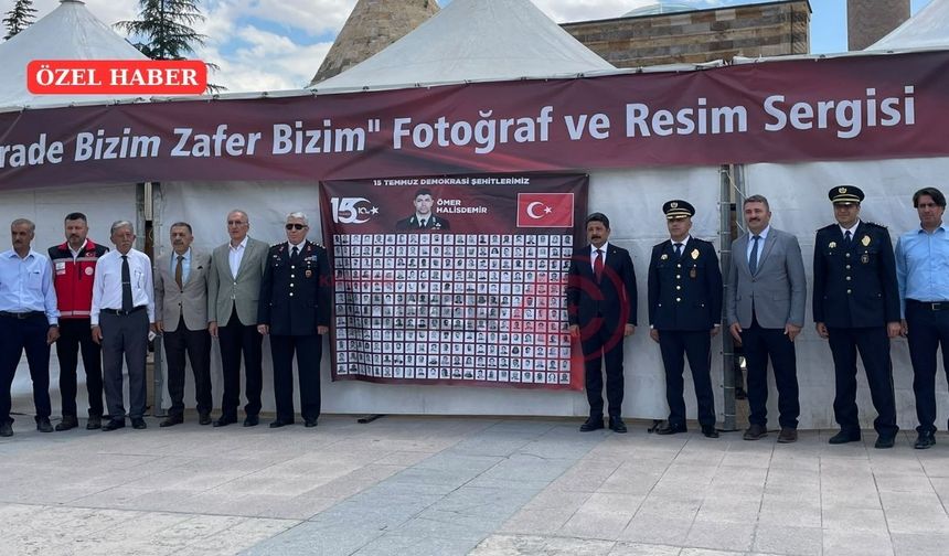 Kırşehir'de "İrade Bizim, Zafer Bizim" Sergisi Açıldı