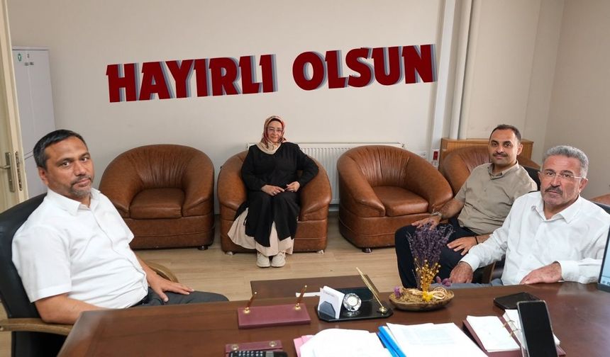 Müftü Tekin’den Mehmet Soysal’a Tebrik Ziyareti
