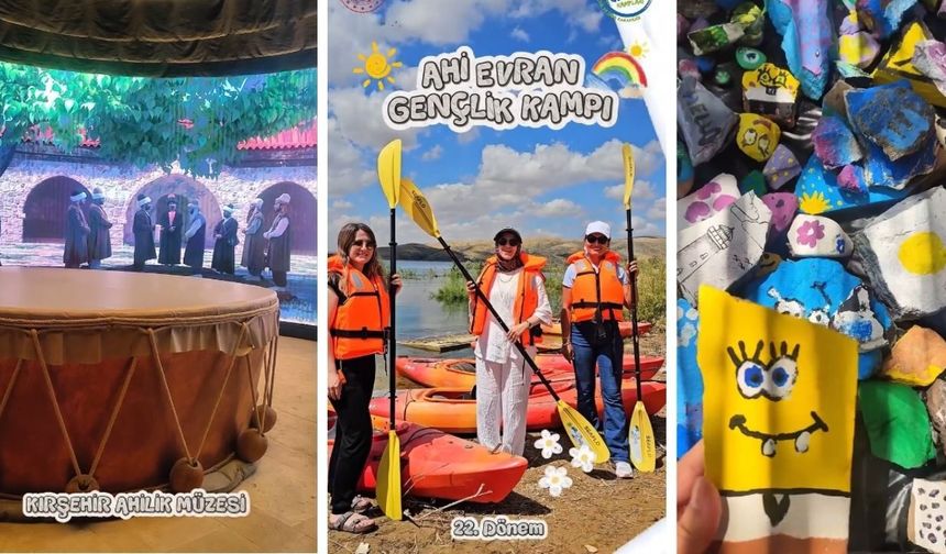 Kaman Ahi Evran Gençlik Kampı'nda 22. Dönem Coşkusu