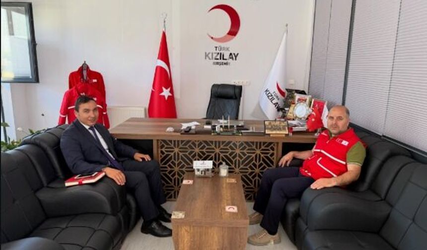 Yıldırım’dan Kırşehir Kızılay’a Ziyaret