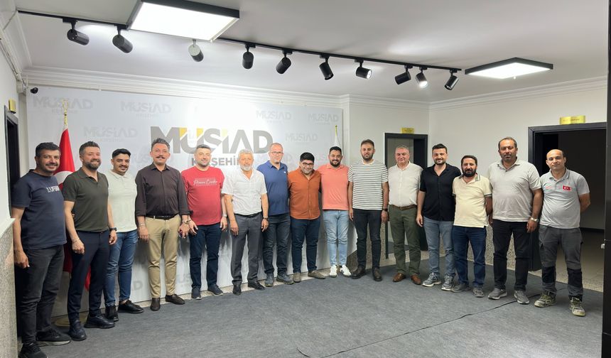MÜSİAD Kırşehir'de Gündem Yoğundu