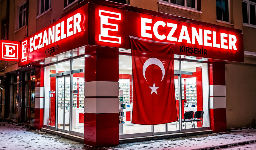 Kırşehir'de Bugünün Nöbetçi Eczaneleri Açıklandı