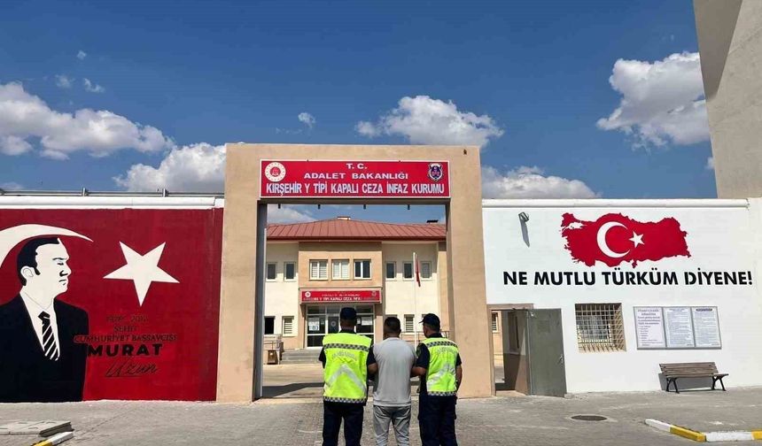 3 yıl kesinleşmiş cezası olan şahıs polisten kaçamadı