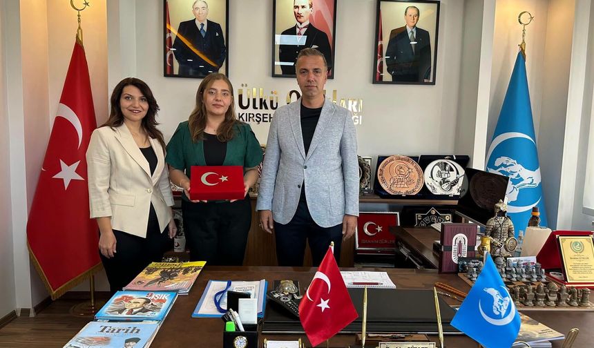 Kırşehir Ülkü Ocakları Asena Biriminde Bayrak Değişimi