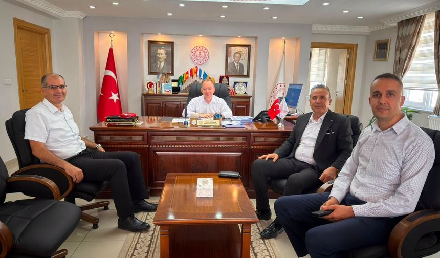 Denetimli Serbestlik Müdürü Ersoy’dan Gülşen’e Ziyaret