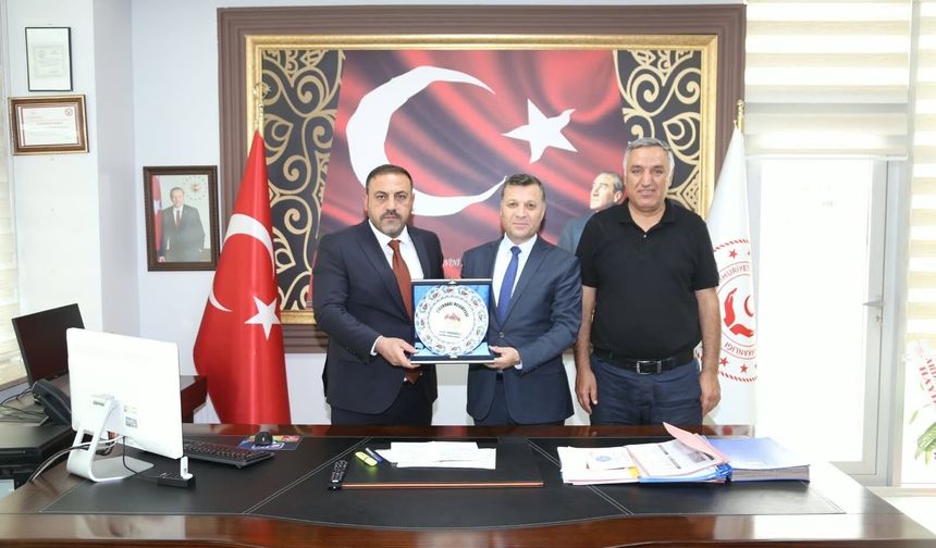 Başkan Hakanoğlu İl Müdürü Bilgiç ile Bir Araya Geldi