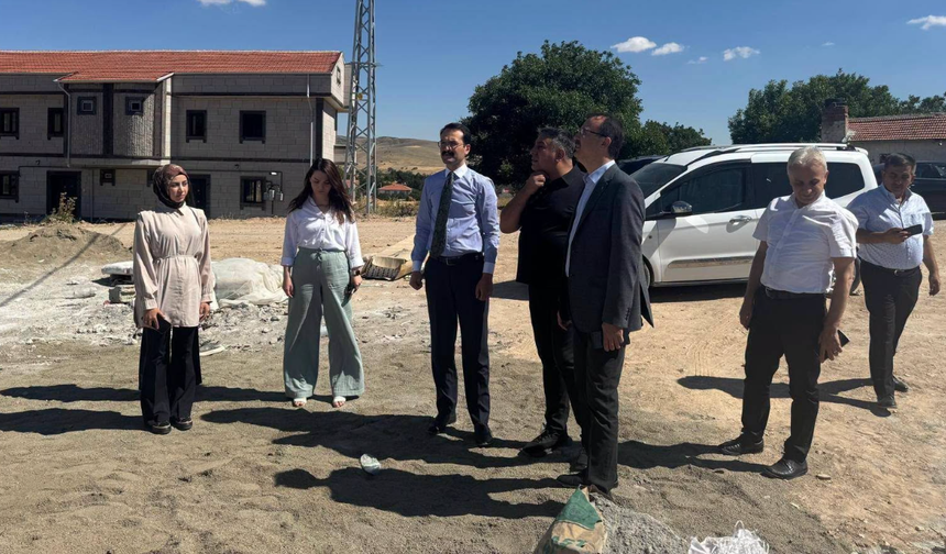 AKPINAR’DA 112 ACİL SAĞLIK İSTASYONU İNŞAATI İNCELENDİ