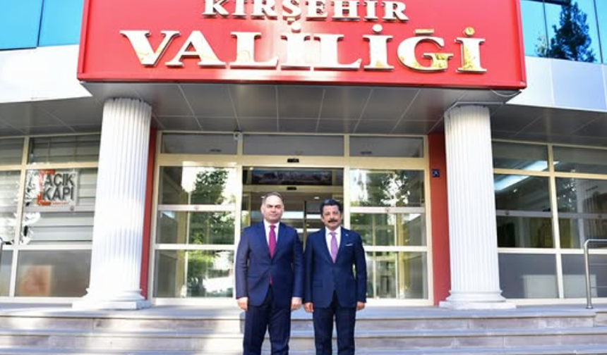 Çankırı Valisi Çakırtaş’tan Vali Demiryürek’e Ziyaret