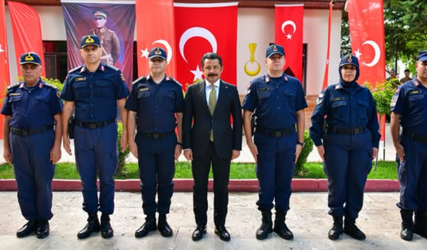 Kırşehir’de 21 Jandarma Personeli Bir Üst Rütbeye Terfi Etti