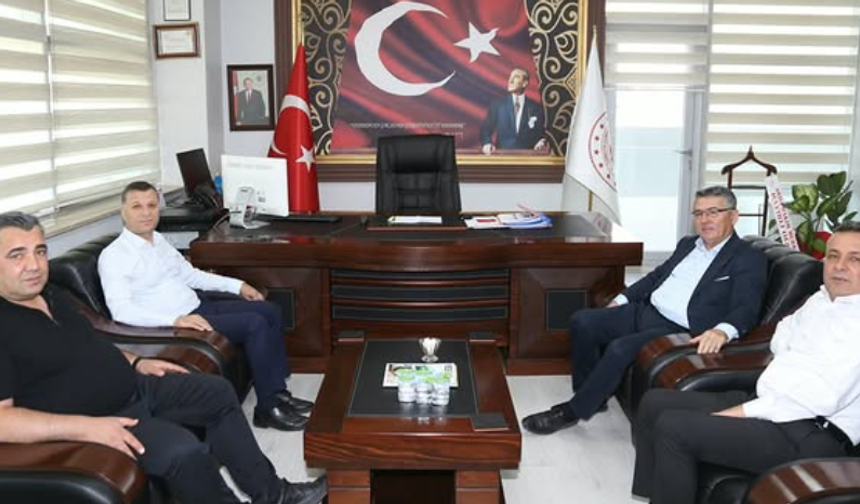 Hikmet Kılıç’tan İl Müdürü Bilgiç’e Hayırlı Olsun Ziyareti