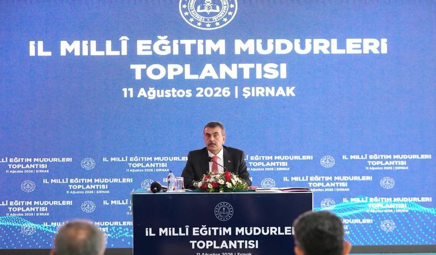 Bakan Tekin, 81 İlin Millî Eğitim Müdürüyle Bir Araya Geldi