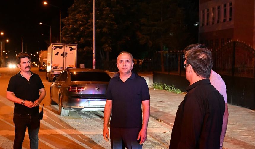 Müdür Görücü, Uygulama Noktalarını Denetledi