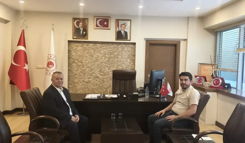 Ordu’da Kırşehirli İki Müdür Bir Araya Geldi