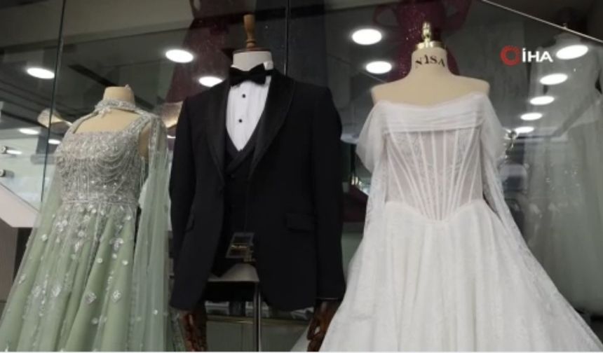Düğünlerde tercih 'kiralık gelinlik'