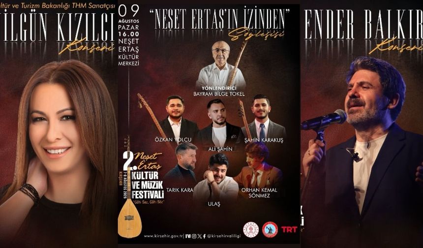 Neşet Ertaş Festivali'nin Final Programı Açıklandı