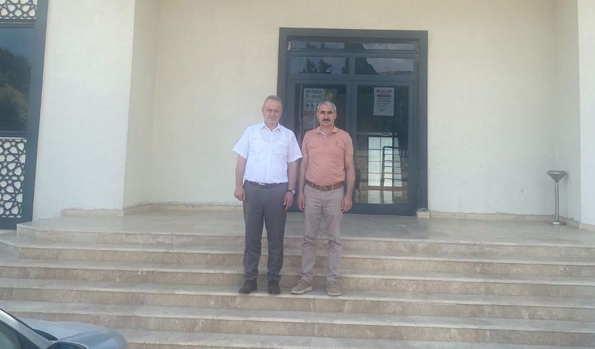 SAVAŞ YAĞMUR’DAN BAŞKAN ÇANAKÇI’YA İADE-İ ZİYARET