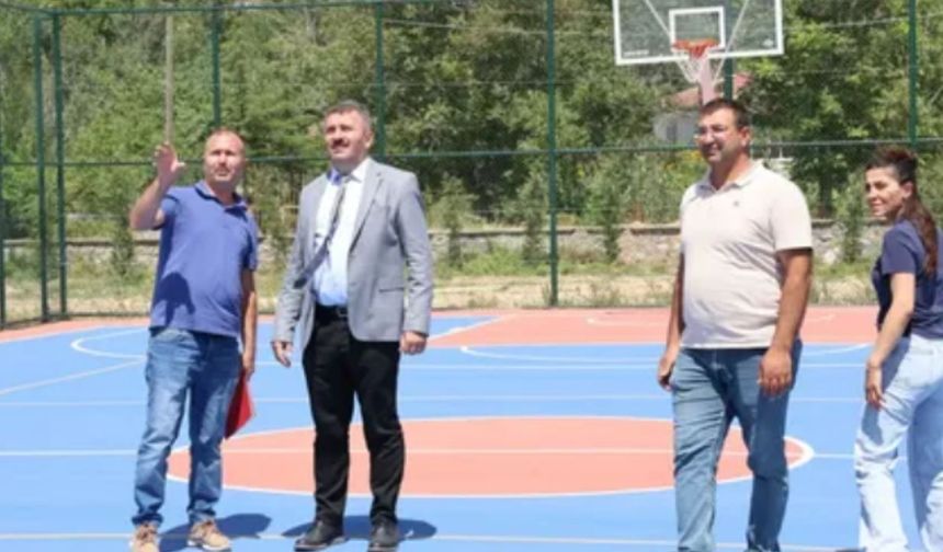 ÇAKMAKÇI MUCUR’DAKİ SPOR YATIRIMLARINI YERİNDE İNCELEDİ