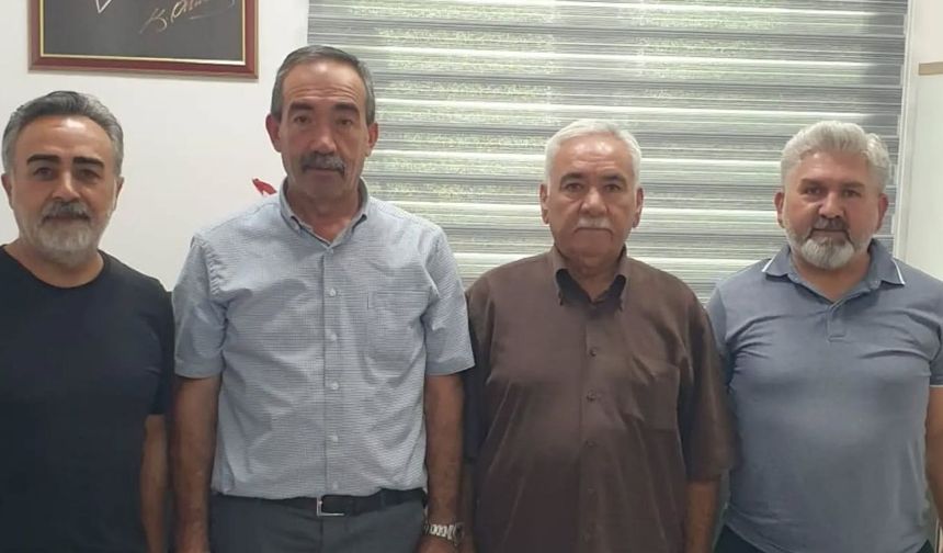 TÜRKAV HEYETİNDEN YUSUF AYDIN’A HAYIRLI OLSUN ZİYARETİ