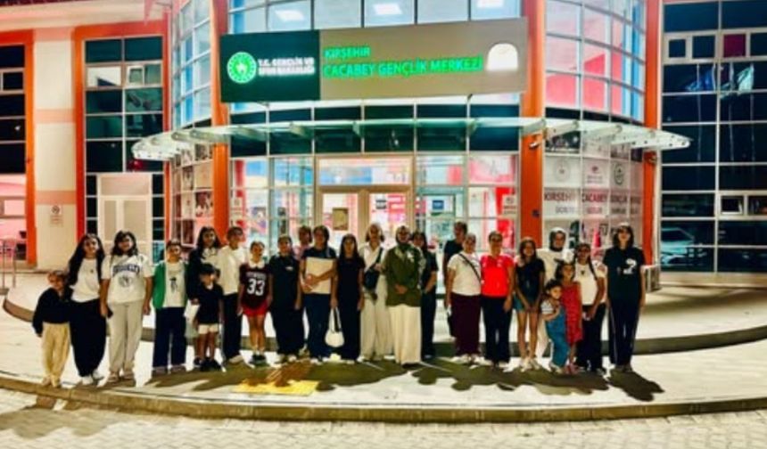 Kırşehirli Gençlerin Mersin Kampı Yolculuğu Başladı