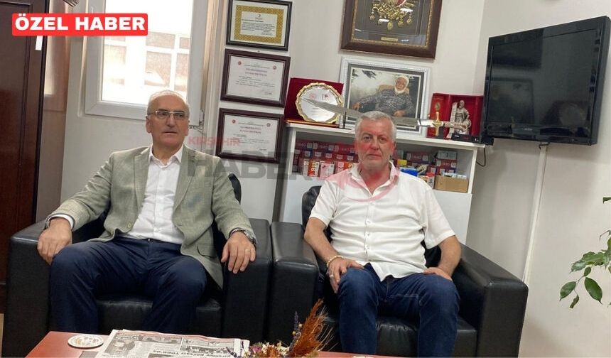 DEFTERDAR BİLİCİ’DEN MURAT SÜRMELİ’YE ZİYARET