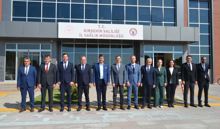 MİLLETVEKİLİ ERKAN’DAN İL SAĞLIK MÜDÜRLÜĞÜNE ZİYARET