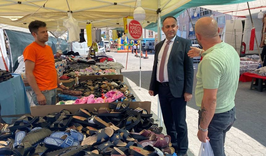 Kaymakam Yüksel Yöresel Esnaflarla Buluştu