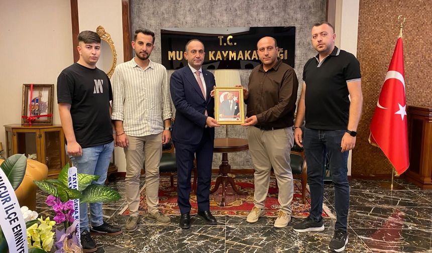 Kaymakam Yüksel'e Hayırlı Olsun Ziyareti