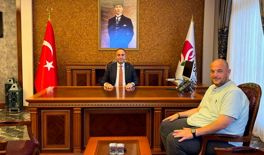 Sinop Hayaller Tiyatrosu'ndan Kaymakam Yüksel'e Ziyaret