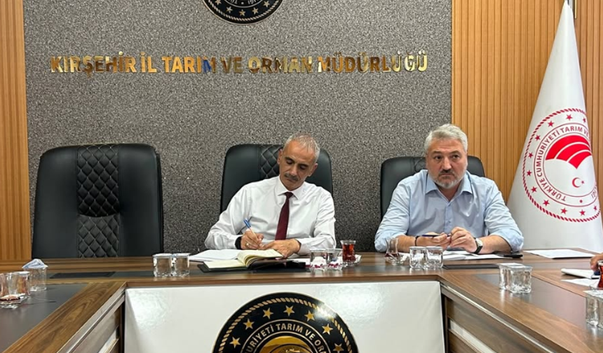 Kırşehir'de Tarım ve Hayvancılık Toplantısı