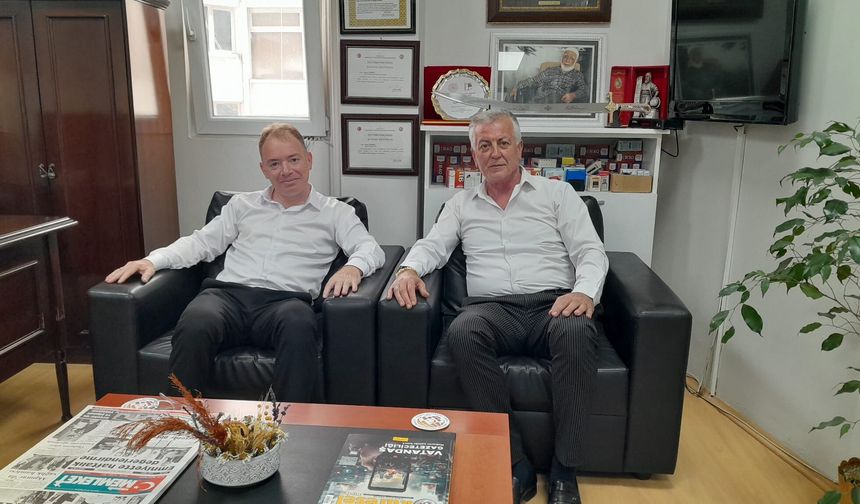 YASİN GÜLŞEN’DEN MURAT SÜRMELİ’YE ZİYARET