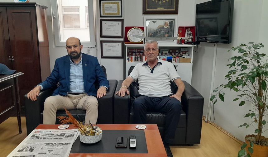 Mehmet Ali Sarı’dan Murat Sürmeli’ye Ziyaret