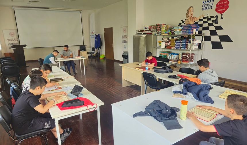 Kırşehir Kaman'da Yaz Okulu Rüzgarı!