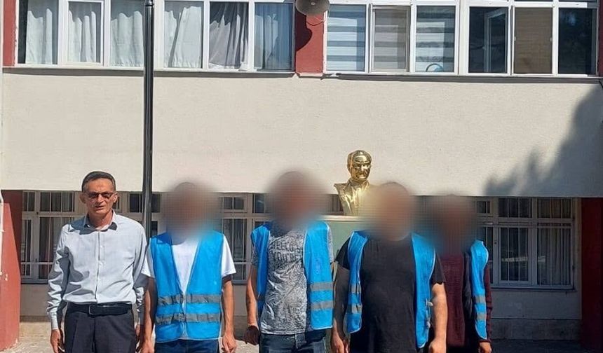 Denetimli Serbestlik Ekipleri Muharrem Ertaş Müzik Okulu'nu Yeniledi