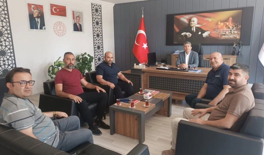 MHP Mucur İlçe Başkanı Köksal’dan Örsan Pınar’a ziyaret