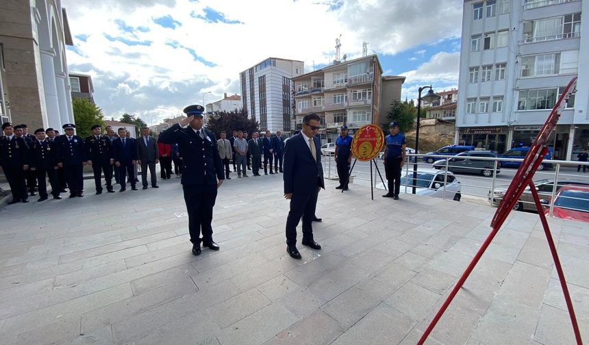 Kırşehir’in Mucur ilçesinde Gaziler Günü törenle kutlandı