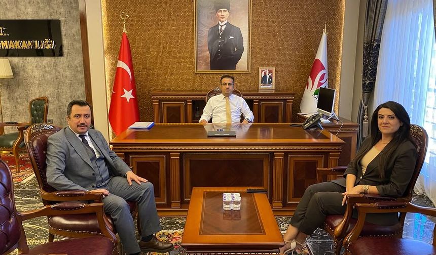 Bil Eğitim Kurumlarından Kaymakam Kıyıcı’ya hayırlı olsun ziyareti