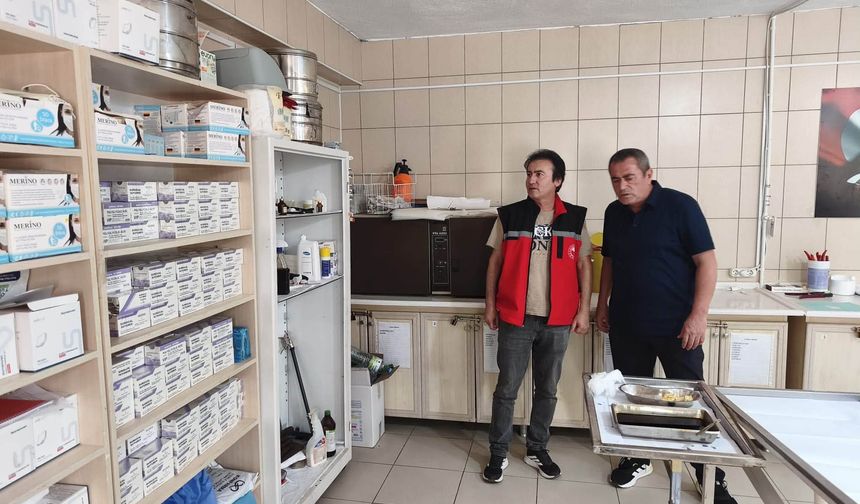 Kırşehir’de hayvan pazarı ve barınaklara hafta sonu denetimi