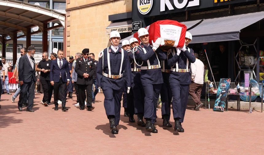 Emekli Astsubay Cemal Dadak Dualarla Defnedildi