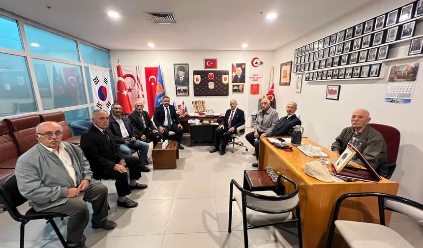 Hakanoğlu, Gazilerin talep ve isteklerini tek tek dinledi
