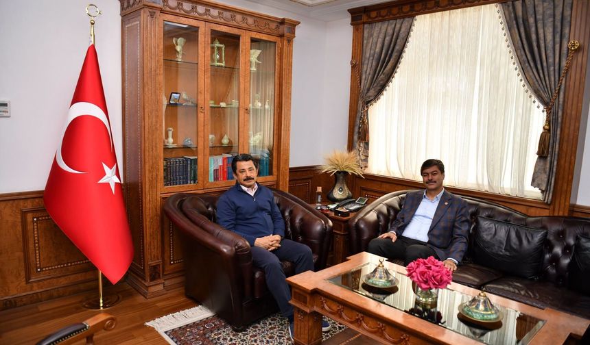 Milletvekili Erkan’dan Vali Demiryürek’e Ziyaret