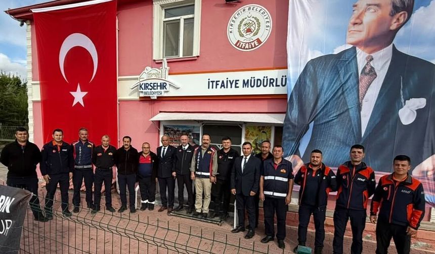 İl AFAD Müdürü Uğur Olgun Kahraman İtfaiyecileri Unutmadı